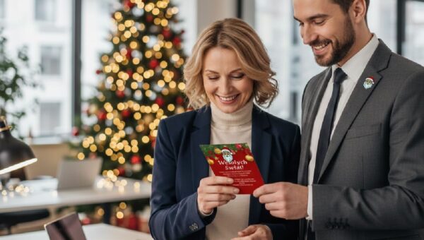 Świąteczny prezent firmowy